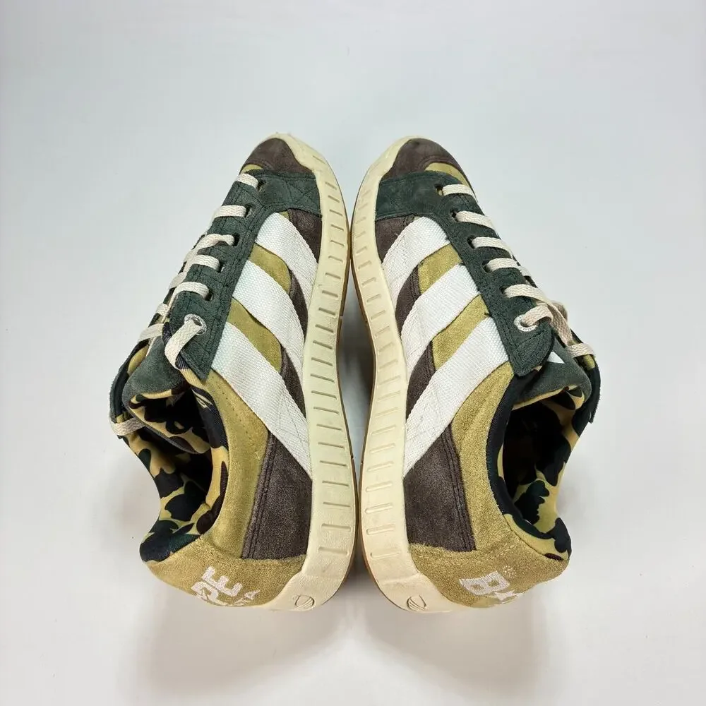 adidas x BAPE N BAPE Sand White Camo Skate Sneakers Shoes IE6118 Men's Size 7.5